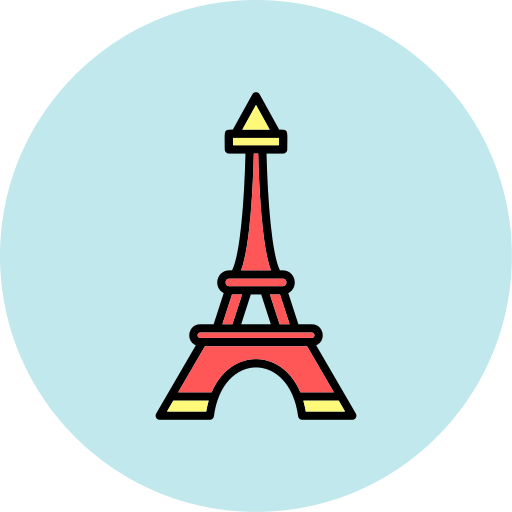 torre eiffel icono gratis