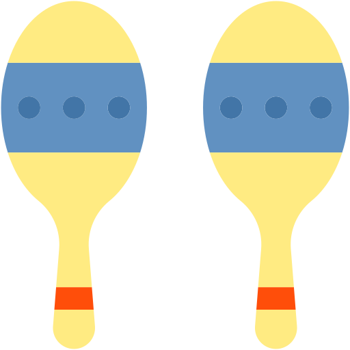 maracas icono gratis