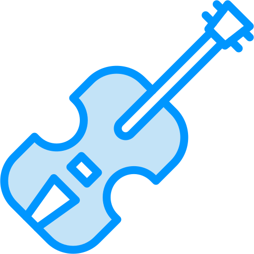 violín icono gratis