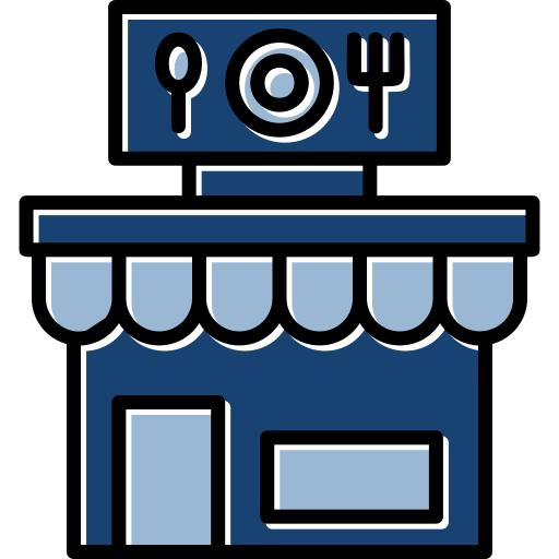 식당 무료 아이콘