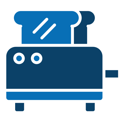 tostadora icono gratis