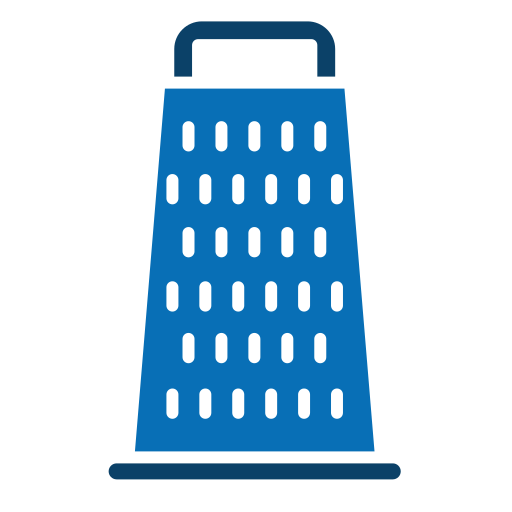 rallador icono gratis