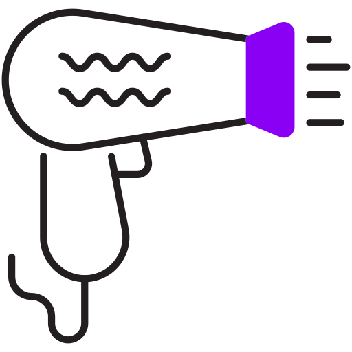 헤어 드라이어 무료 아이콘