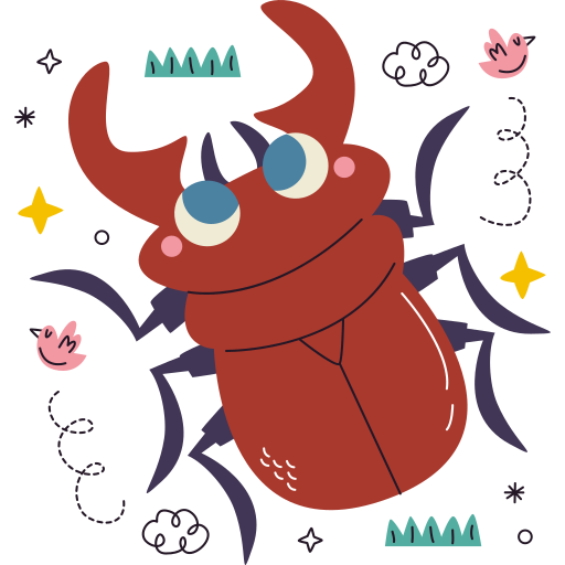 Insect free sticker Insect free sticker