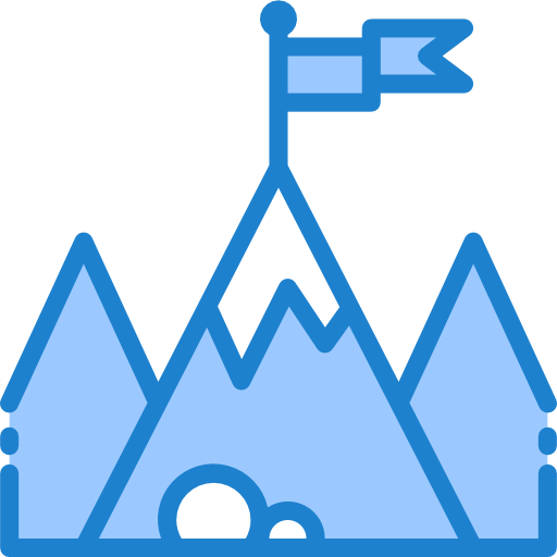 Trail running free icon