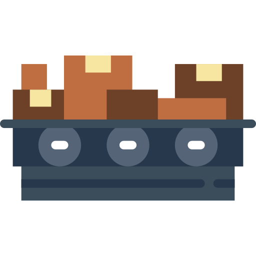 Conveyor belt free icon Conveyor belt free icon