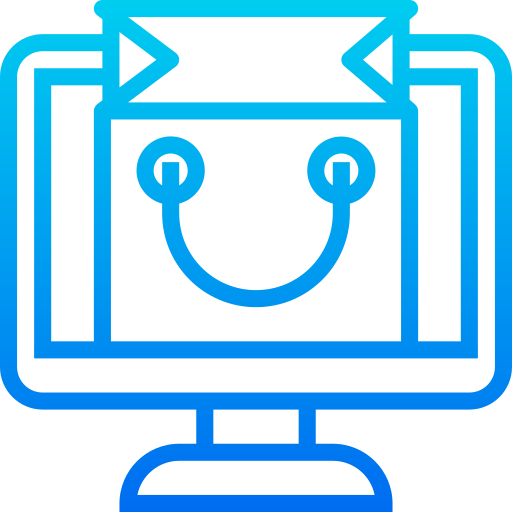 Shopping online free icon