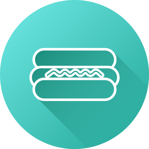 hot dog icono gratis