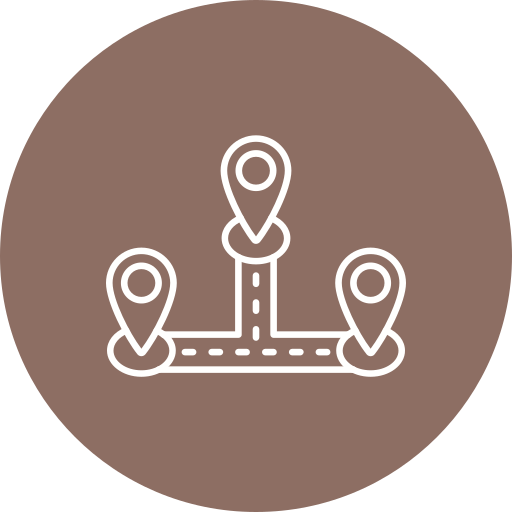 destinos icono gratis