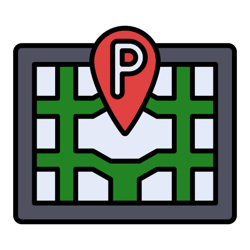 local de estacionamento grátis ícone local de estacionamento grátis ícone