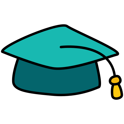graduación icono gratis