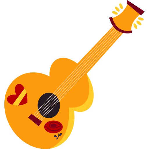 spanische gitarre kostenlos Sticker spanische gitarre kostenlos Sticker