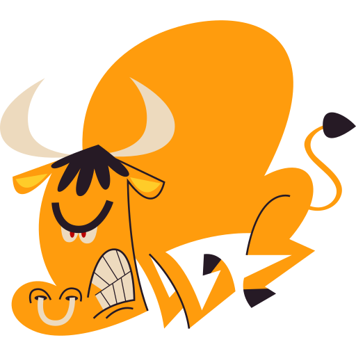 stier kostenlos Sticker stier kostenlos Sticker