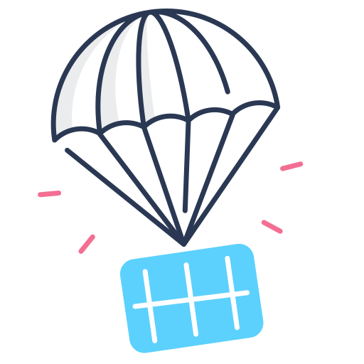 entrega icono gratis