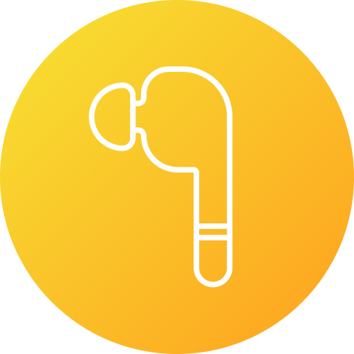 auricular icono gratis