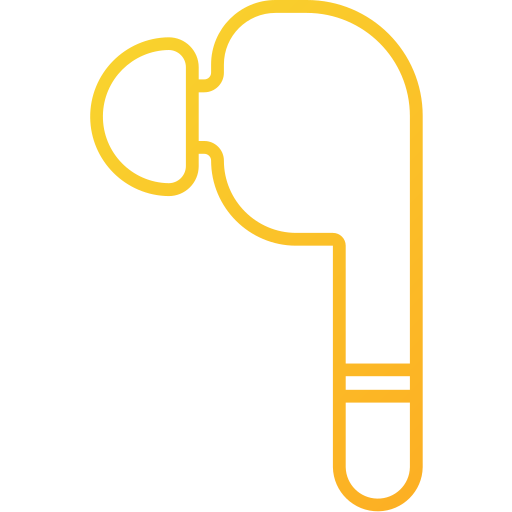 auricular icono gratis