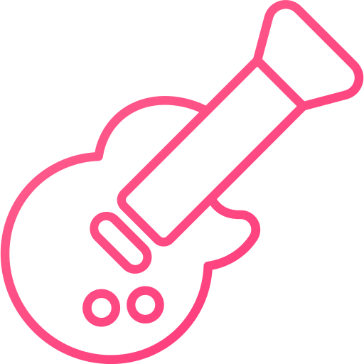 guitarra icono gratis