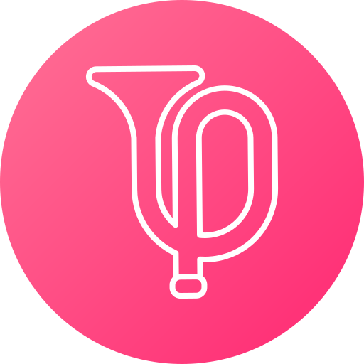 trompeta icono gratis