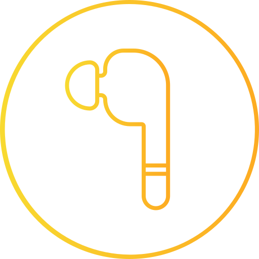 auricular icono gratis