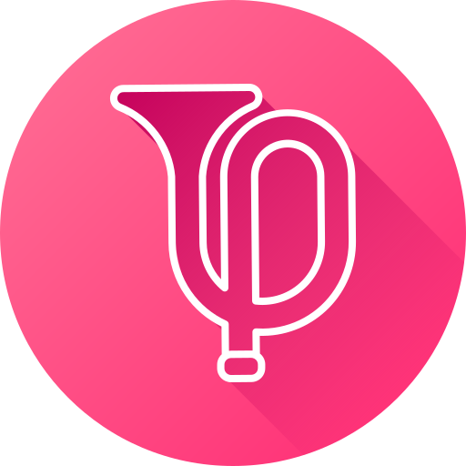 trompeta icono gratis