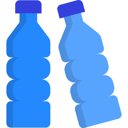 Botella de plástico - Iconos gratis de diverso