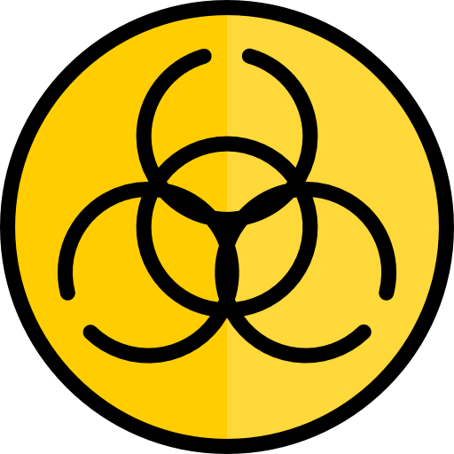 Biohazard - Free signs icons