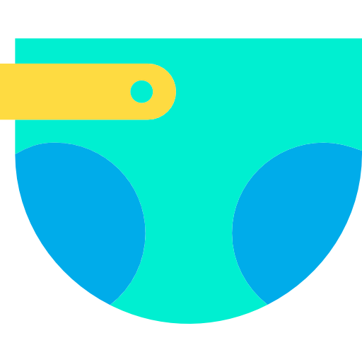 Diaper free icon Diaper free icon