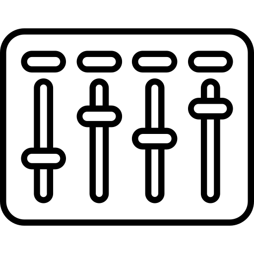 Equalizer free icon Equalizer free icon