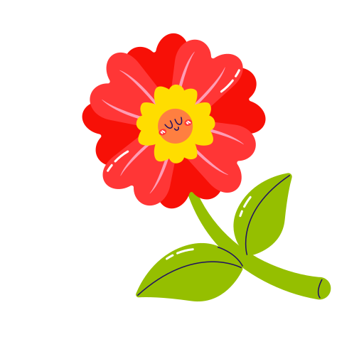 avatar de flores icono gratis