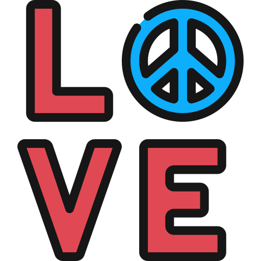 frieden und liebe kostenlos Icon frieden und liebe kostenlos Icon