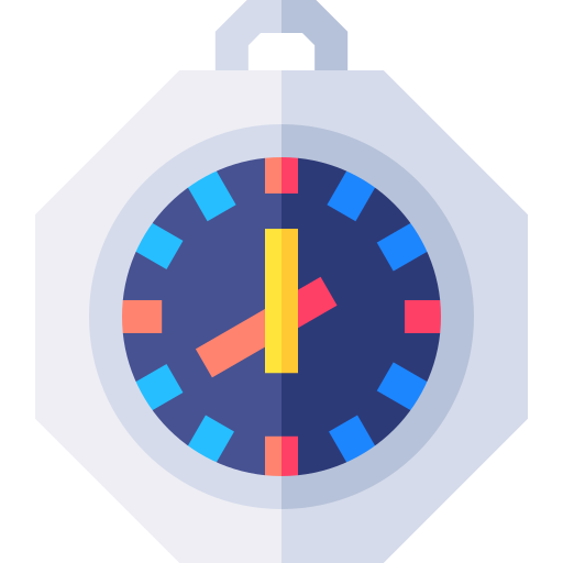 reloj de ritmo icono gratis