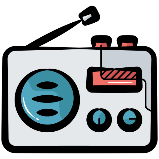 radio temprana icono gratis