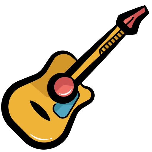 guitarra icono gratis