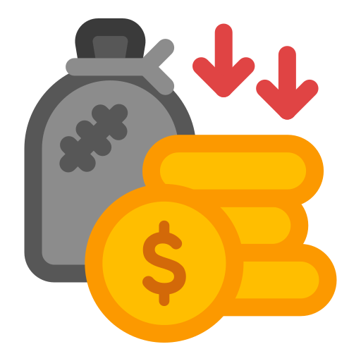 monedas icono gratis