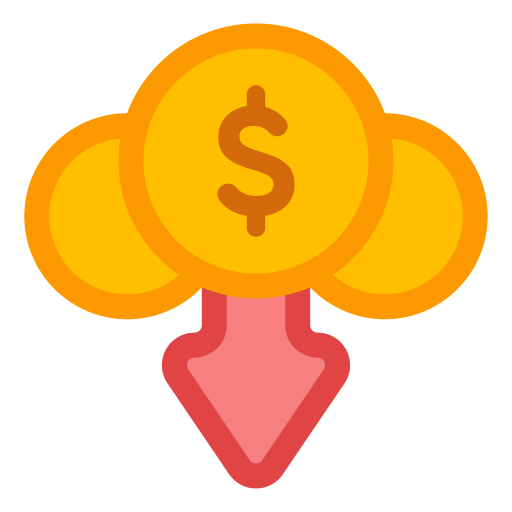 monedas icono gratis