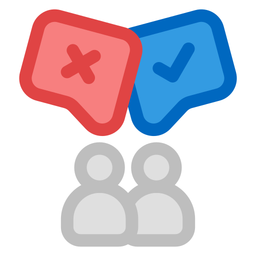 desacuerdo icono gratis