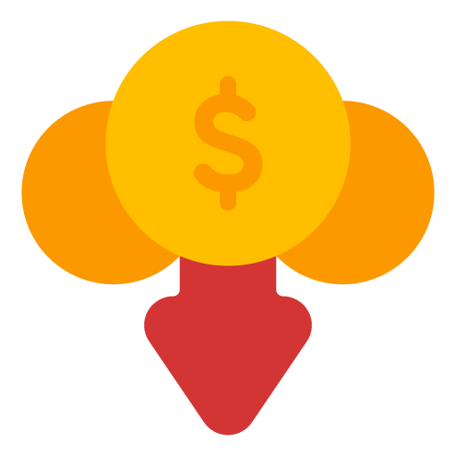 monedas icono gratis