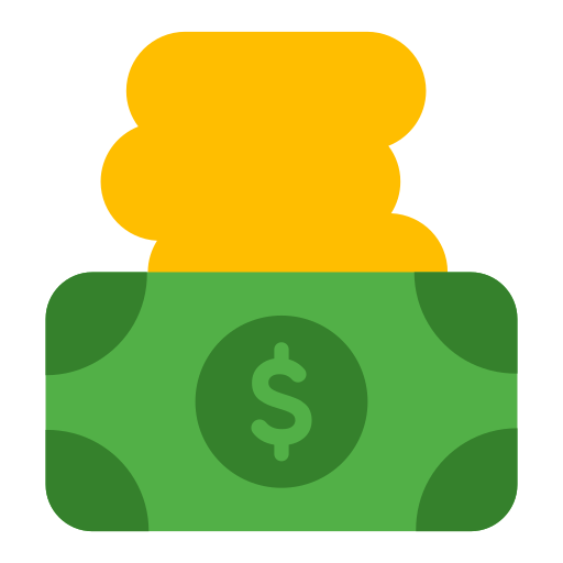 monedas icono gratis