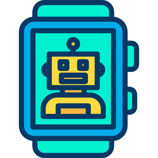 reloj inteligente icono gratis