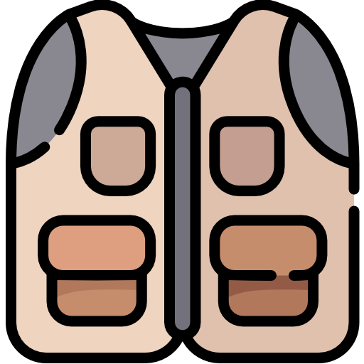 Fishing vest - Free security icons