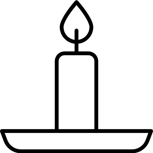 bougie Icône gratuit