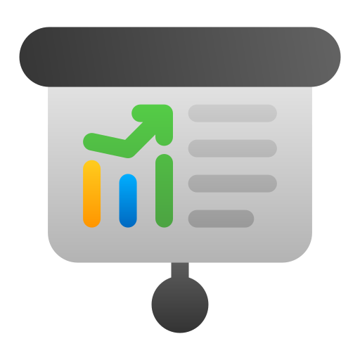 Chart free icon