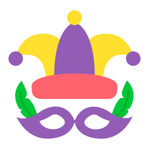 mardi gras icono gratis