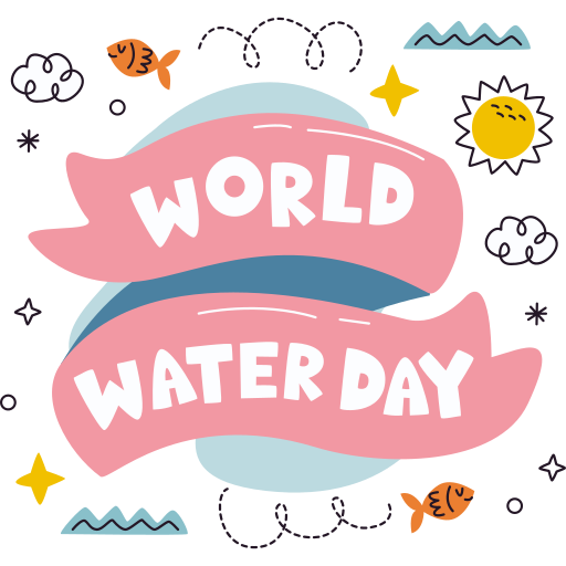 dia mundial del agua gratis sticker