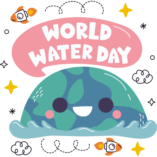 dia mundial del agua gratis sticker