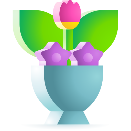 ramo de flores icono gratis