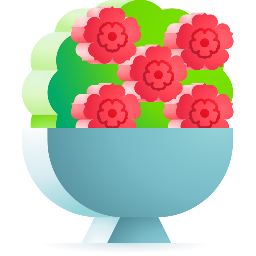 ramo de flores icono gratis