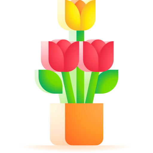 ramo de flores icono gratis