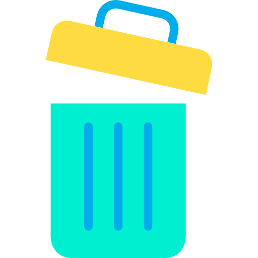 papelera de reciclaje icono gratis