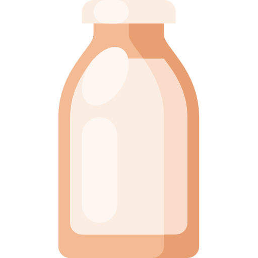 botella de leche icono gratis